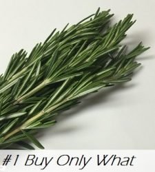 Buy Only What you Need
